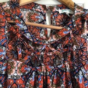 Grace & Lace Lattice front Tunic ~ Size Small